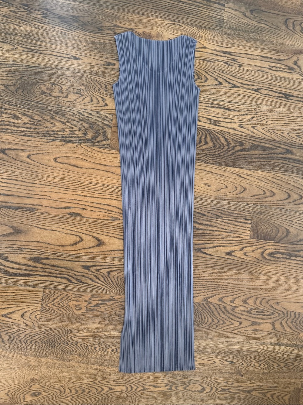 NWOT Issey Miyake Pleats Please Gray Pleated Midi Dress - Picture 6 of 8